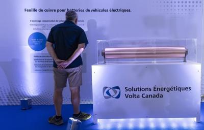 South Korean firm opening copper foil plant in Quebec for use in electric vehicles