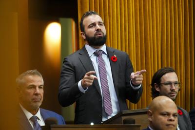 Vancouver Island MP Aaron Gunn won't run for leadership of B.C. Conservatives