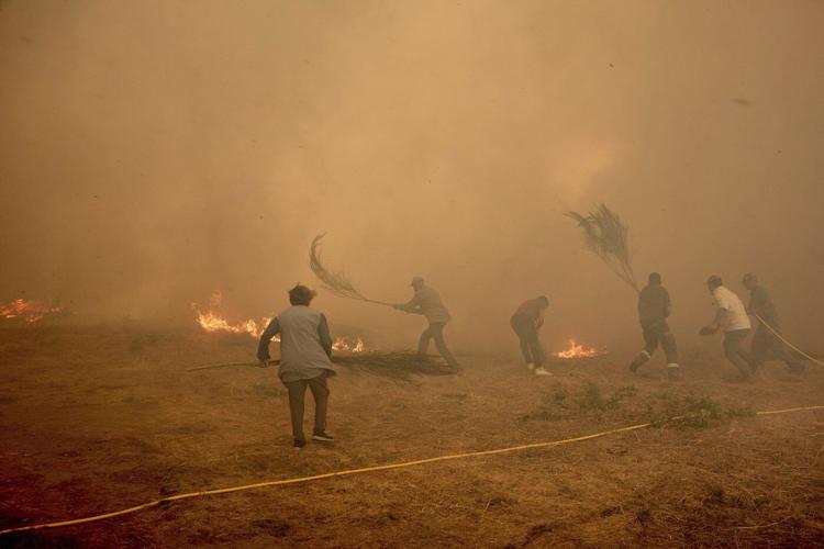 Spain battles record fires even as end of heatwave brings lower temperatures