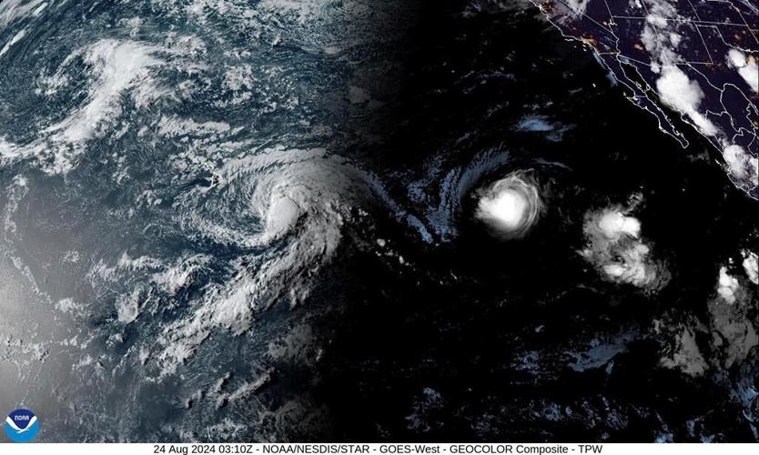 Hawaii's Big Island is under a tropical storm warning as Hone threatens floods and fires