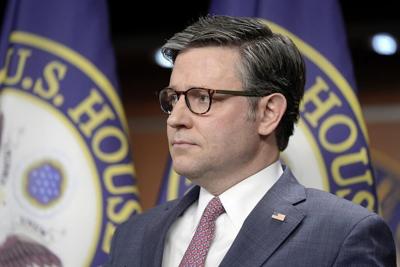 Speaker Johnson to meet with Trump, offers Marjorie Taylor Greene advisory role as own job teeters