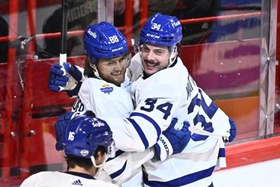 William Nylander scores in OT home soil, Maple Leafs down Wild 4-3 for Swedish sweep