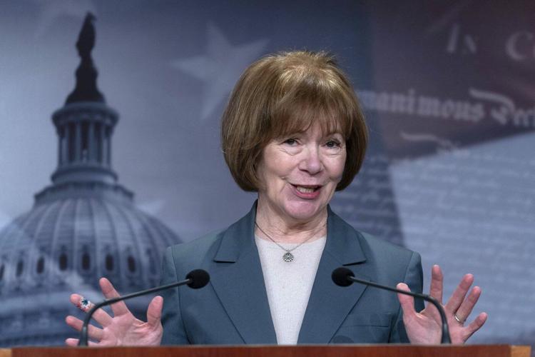 Sen. Tina Smith of Minnesota won’t seek reelection, dealing blow to Democrats’ hopes to take Senate
