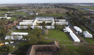 Migrant dies and another is in critical condition after boat partially deflates in English Channel