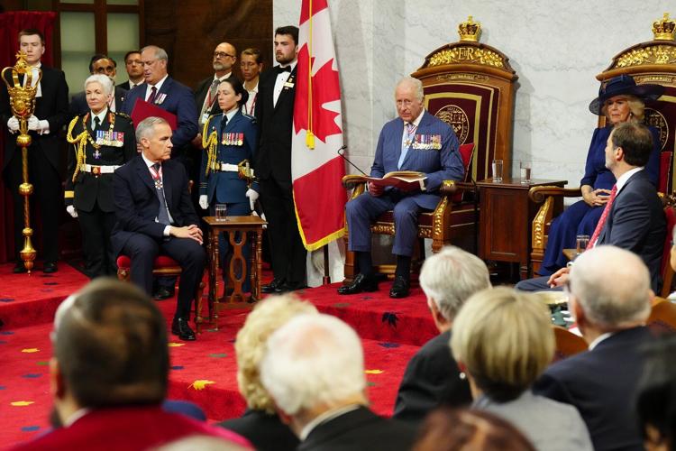 In throne speech, King Charles celebrates a Canada still 'strong and free'