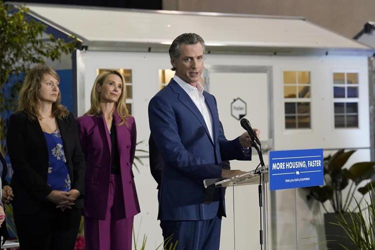 Newsom pledges 1,200 tiny homes for California's homeless