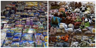La GRC de Richmond découvre une planque de jouets et peluches volés