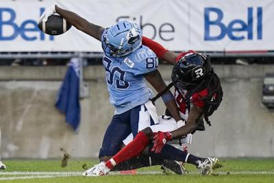 Kelly, Leake lead Toronto Argonauts to 44-31 home victory over Ottawa Redblacks