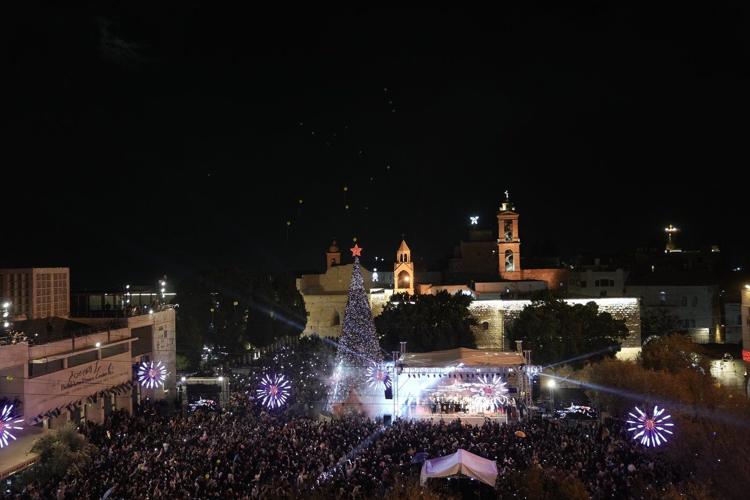 Christmas celebrations return to Bethlehem after 2 years of war in Gaza