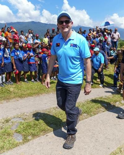 Australia and Papua New Guinea leaders trek toward WWII South Pacific battleground