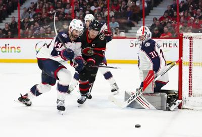 Senators win fifth straight, zip past Blue Jackets 5-2