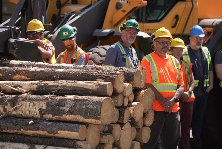 Photo Gallery: Carney promises supports for forestry sector