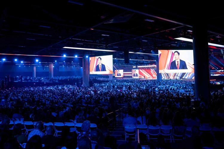 Photos of Turning Point USA's annual conservative youth conference