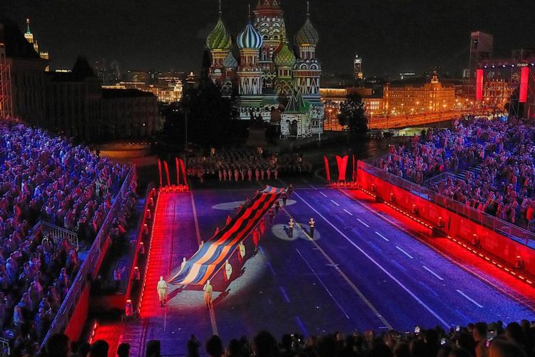 Moscow’s annual international military music festival, in photos