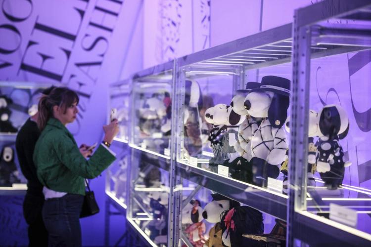 A new exhibition in Paris celebrates Snoopy's style ahead of his 75th birthday