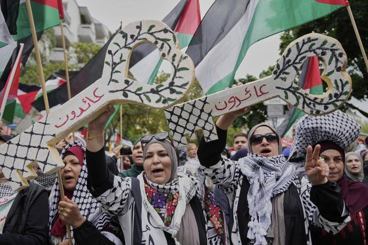 PHOTO COLLECTION: Germany Israel Palestinians Nakba Day