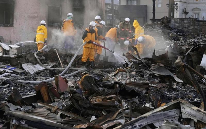 Death toll from western Japan earthquakes rises to 126 as rain and snow imperil already shaky ground