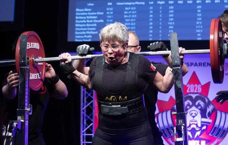 Record-smashing powerlifter, 68, says she lives for the 'clang' of the weights