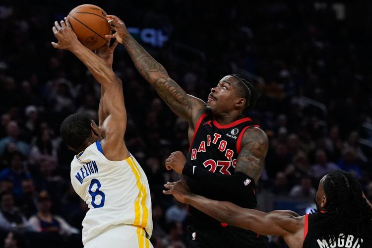Quickley nets 40 points to power Raptors past Warriors 145-127