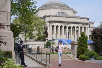 Columbia suspends over 65 students following pro-Palestinian protest in library