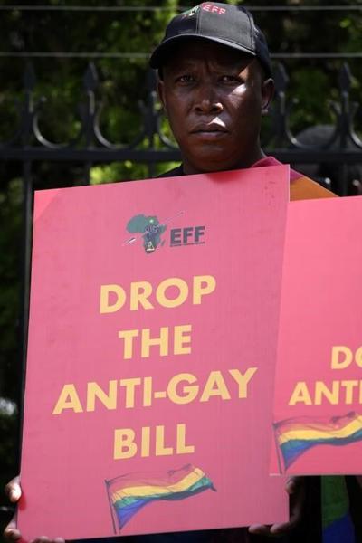 South African opposition protests Uganda's anti-LGBTQ bill