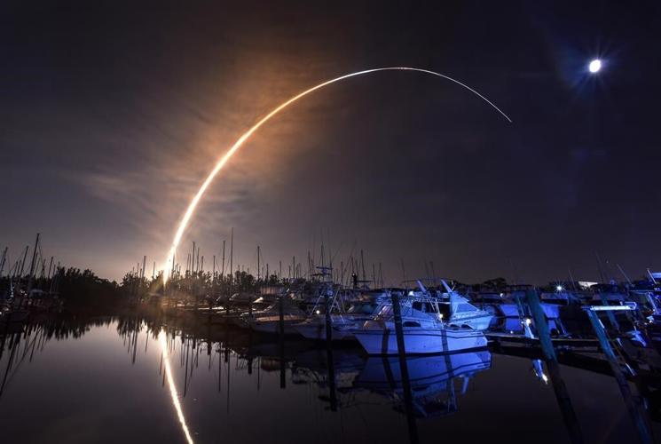 NASA's mightiest moon rocket lifts off 50 years after Apollo