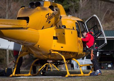 Hiker, 'aggressive' dogs rescued by helicopter in B.C.'s North Shore mountains