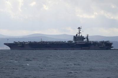 Hegseth keeps 2 aircraft carriers in Middle East for another week for battle with Yemen's Houthis