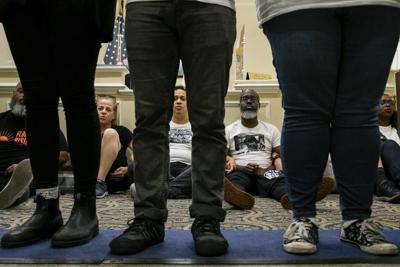 Protestors arrested at DeSantis' Florida Capitol office