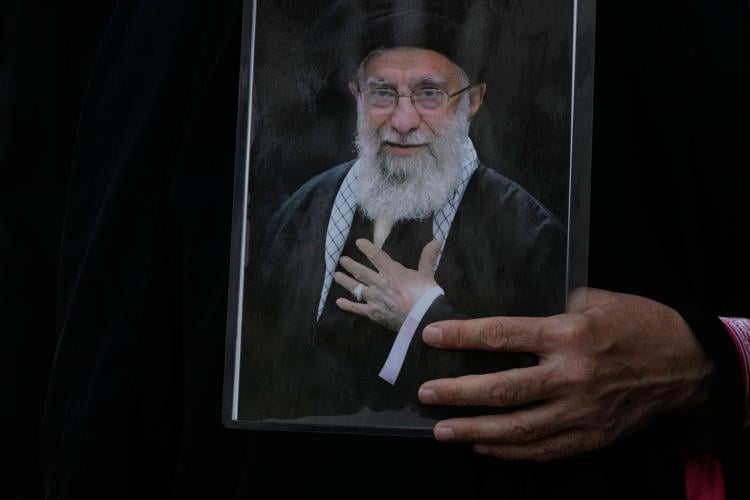 Tanker set ablaze after being struck by projectile in the Strait of Hormuz as Iran mourns Khamenei