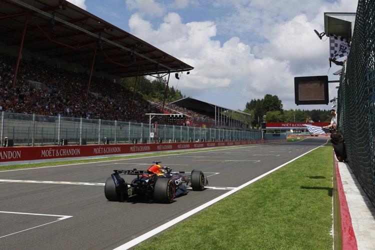 Norris takes pole for F1's Belgian Grand Prix after Verstappen wins sprint