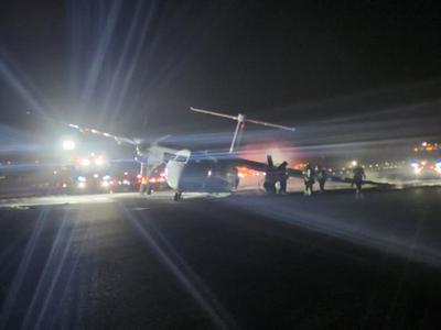 Halifax airport runway reopens after plane caught fire upon landing