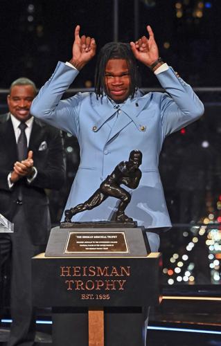 PHOTO COLLECTION: Heisman Trophy Football