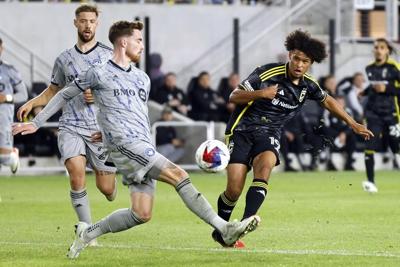 Jacen Russell-Rowe comes into Canada camp for the injured Lucas Cavallini