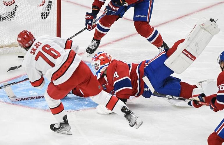 Hurricanes rally to edge Canadiens 4-3 in shootout