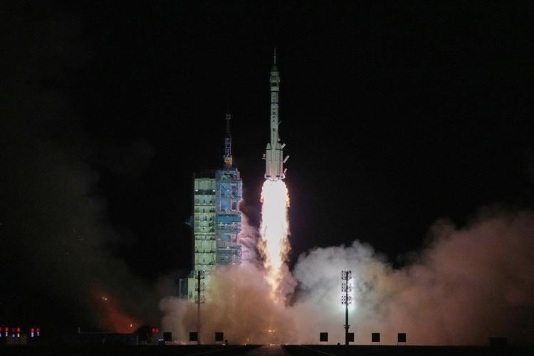 China sends astronauts - and mice - on its latest space station mission