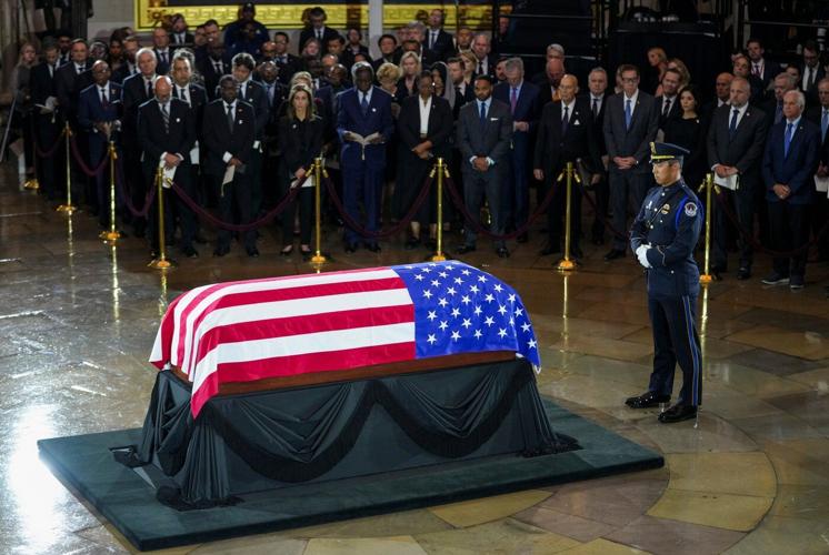Lindsey Graham eulogized as an 'American original' at services drawing world leaders in Washington