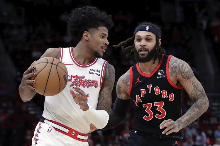 Whitmore has season-high 25, Sengun adds 24 as Houston Rockets rout Toronto Raptors 135-106