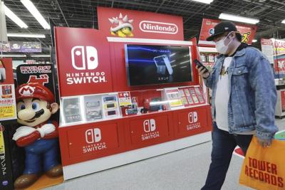 Nintendo's profit climbs on Switch machine, software sales