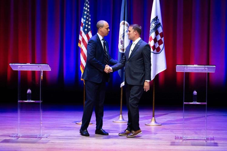 Virginia AG candidates Jay Jones and Jason Miyares clash over violent rhetoric in feisty debate