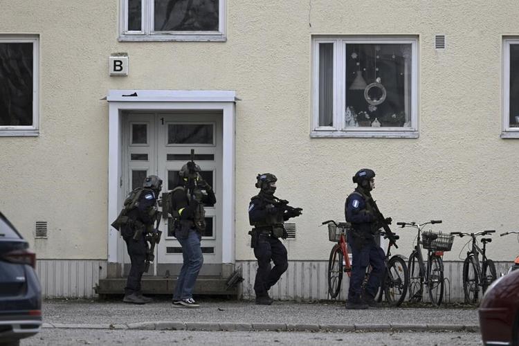 A 12-year-old student opens fire at a school in Finland and wounds 3 others