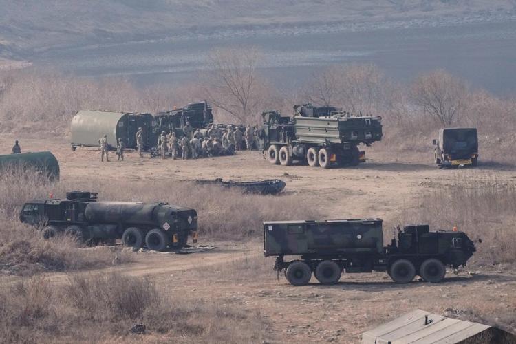 North Korea fires several ballistic missiles after the US and South Korea began military drills