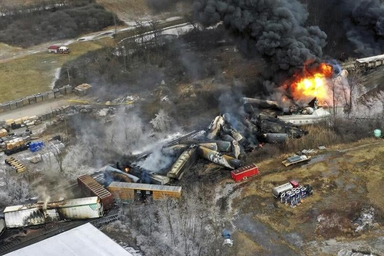 Railroad agrees to $600 million settlement for fiery Ohio derailment, residents fear it's not enough