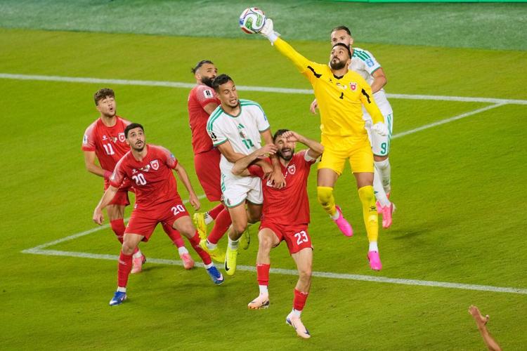 Algeria rallies past Jordan 2-1 for first win at a World Cup since 2014