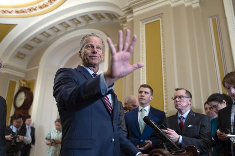 Senate works to prevent a government shutdown as Democrats divide ahead of the midnight deadline