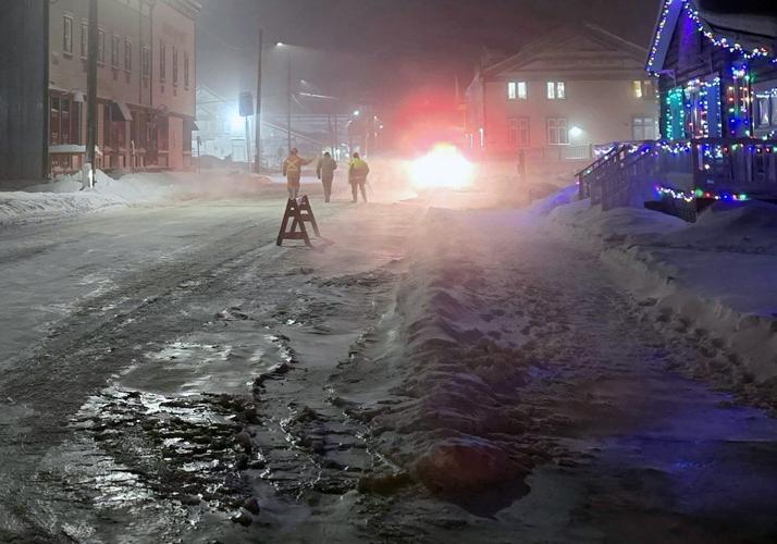 'Old gal has had rough night': Main break floods iconic Yukon bar amid -40 C weather