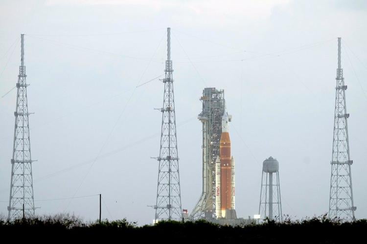 The Latest: Artemis II astronauts strap into the Orion capsule, continue with launch prep