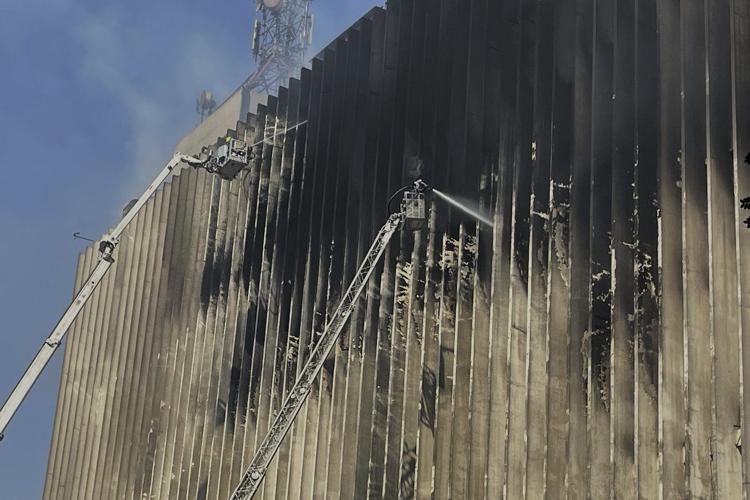 Cairo telecom building fire kills 4 and injures 26