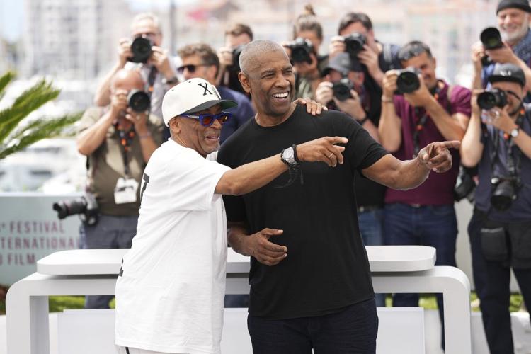 Denzel Washington receives surprise honorary Palme d'Or at Cannes premiere for 'Highest 2 Lowest'