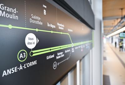 Commuters flock to new West Island REM branch ahead of opening